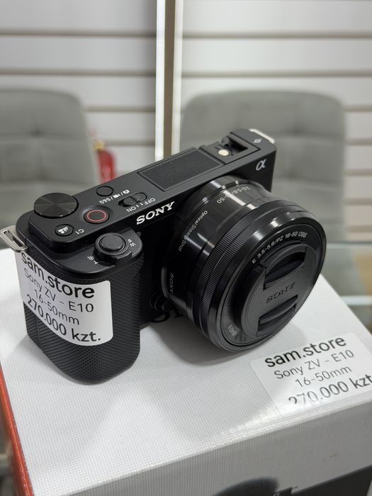 Продаю камеру Sony ZV-E10 16-50mm