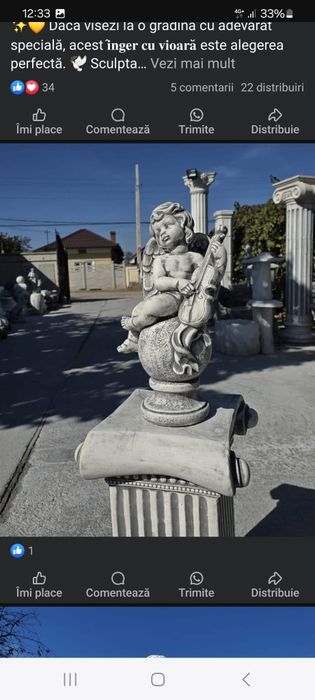 Îngeraș/lei/vulturi/căței/cariatide /coloane /șoimi