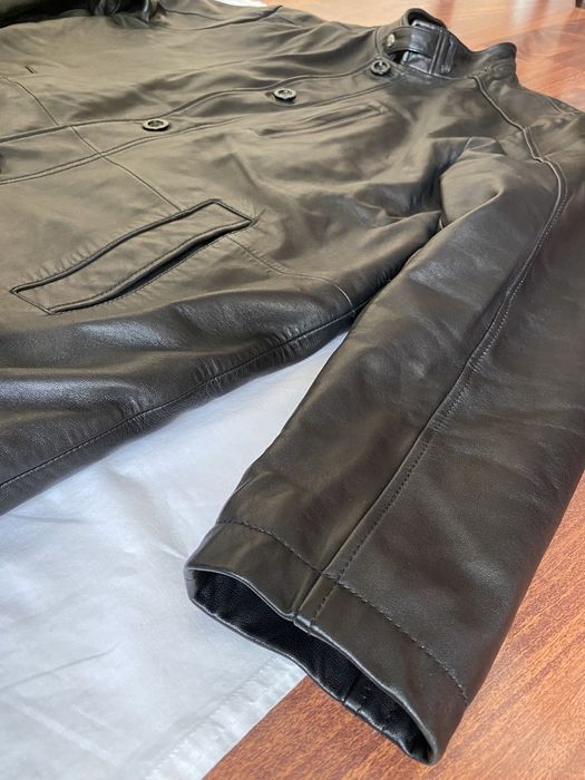 Geaca-haina piele,Milestone,marime 56