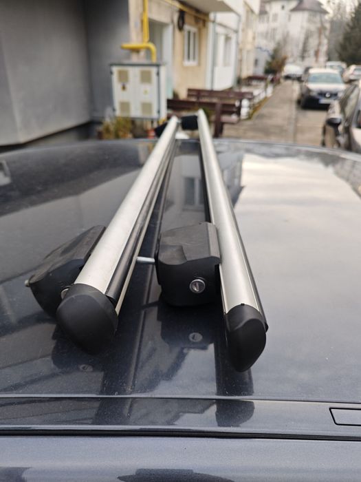 Bare transversale portbagaj universale cu prindere in punct fix