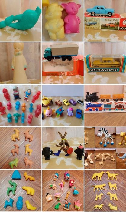 Лошадки СССР колкий пластик