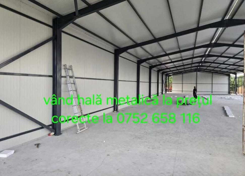 Vand hala completa sau doar structura metalica, pret de producator