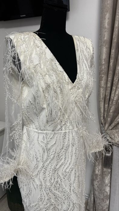Rochie de cununie civila facuta pe comanda