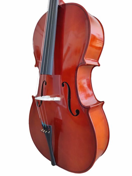 Set Violoncel Flame Natur 1/2 + husa + arcus