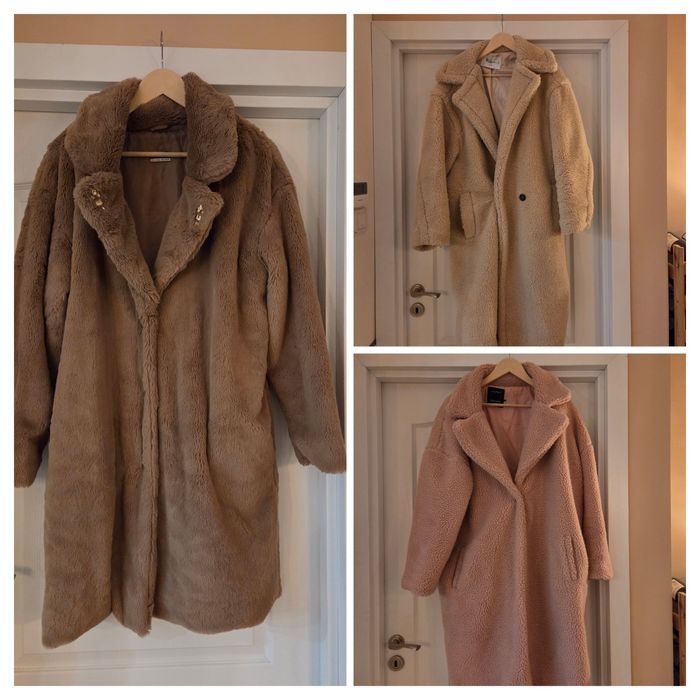 3 бр. Палта TEDDY  BEAR. Размер XL