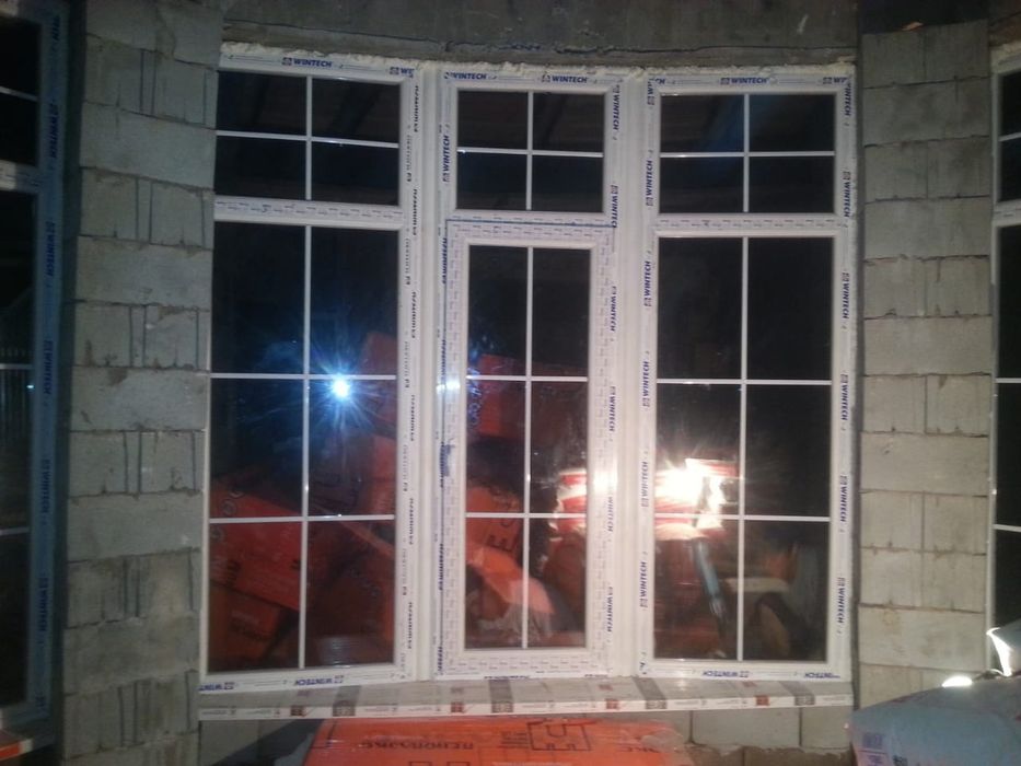 Пластиковые окна, двери, витражи