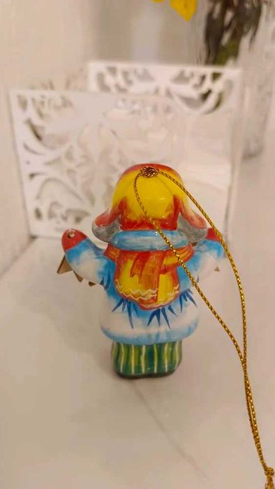 Ёлочная игрушка ручной работы