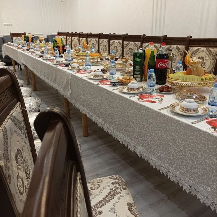 Той ва маросимлар учун стол стул пасуда зонтик Самавор аренда