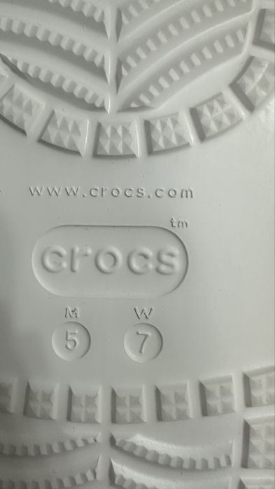 Crocs белые, размер 37-38