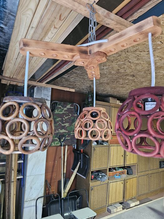 Продаю люстры из дерева