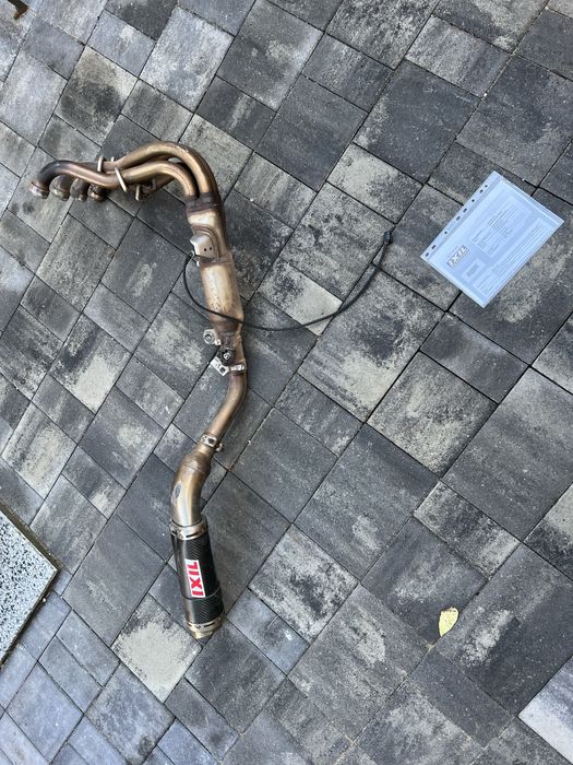 Suzuki gsr 750 galerie evacuare toba completa ixil carbon