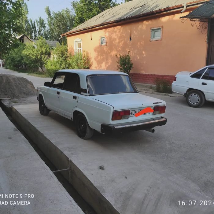 Ваз 2107 холати яхши 1992 й темир газ