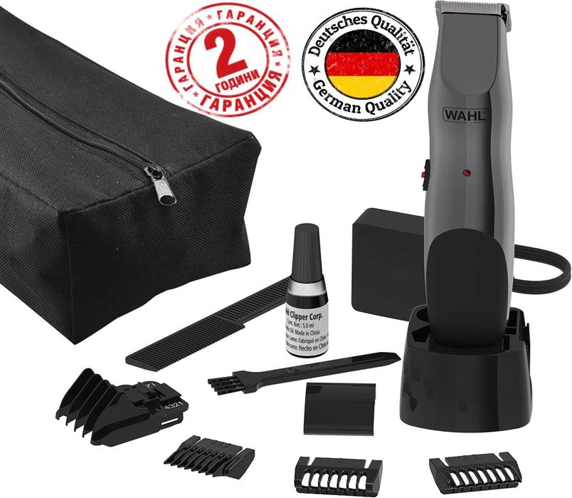 ПРОМО Нов Безжичен Тример за Брада Машинка Wahl - Groomsman с Гаранция