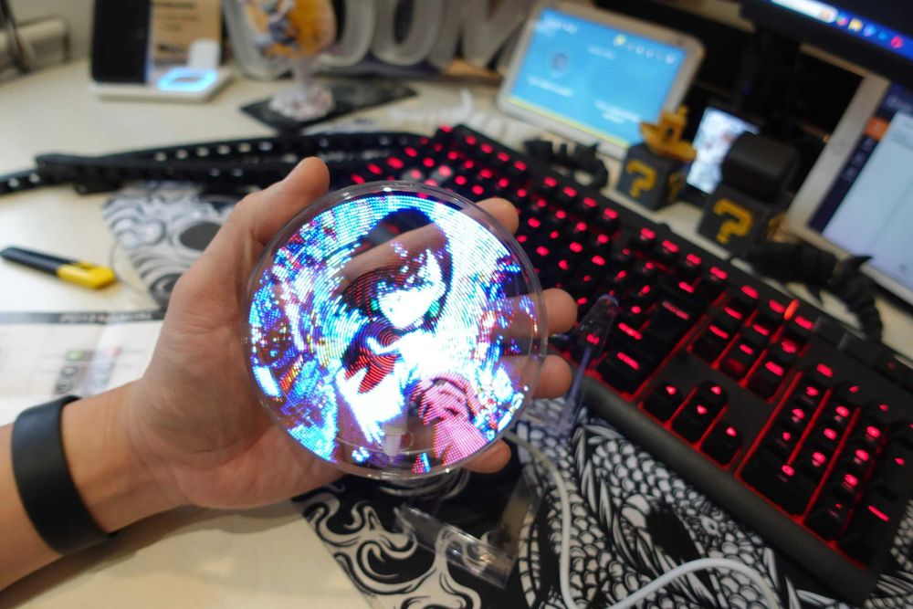 Holograma 3D , difuor, remote,  IOS, Android, PC, Blueetooth, usb,  SD