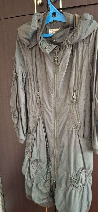 Плащ на флисе, новый