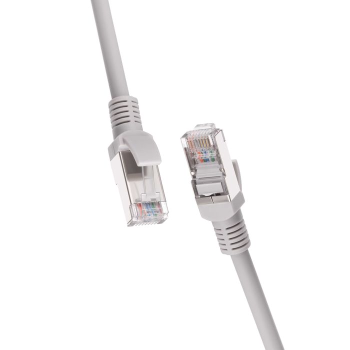 } Патч-корд 2E Cat5e FTP RJ45 2м LSZH серый
