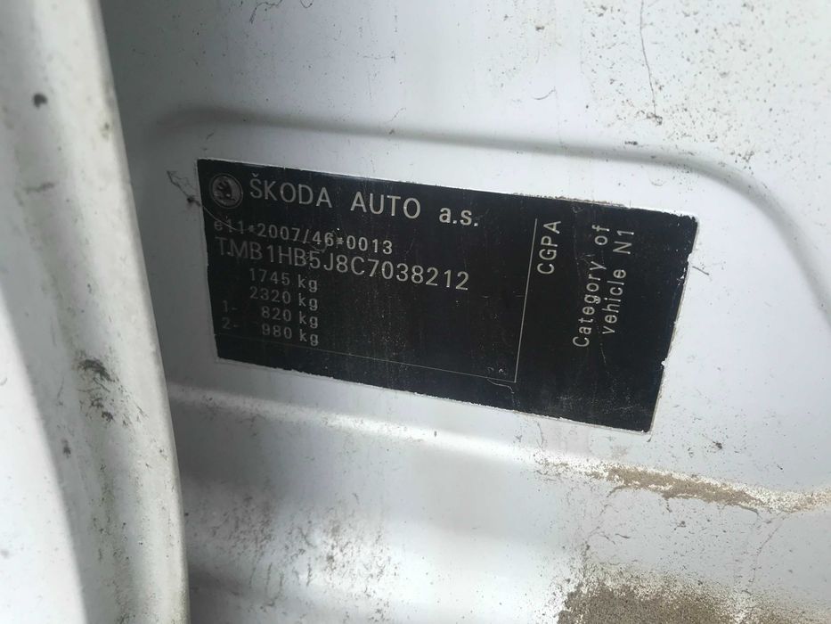 Dezmembrez Skoda Praktik 1.2 Benzina,CGPA, 2011 ,Marfa