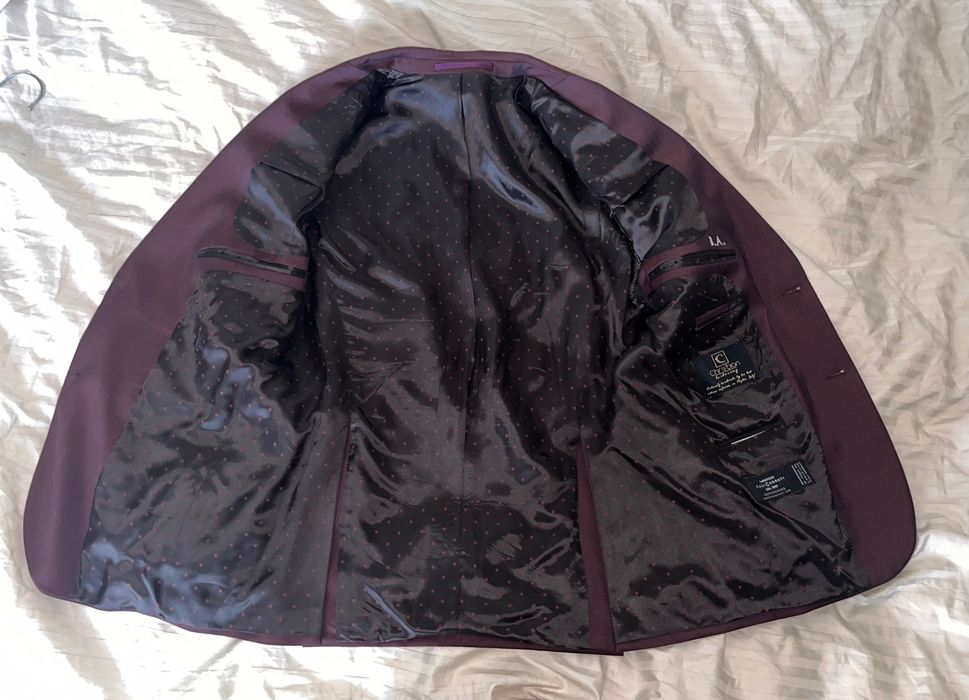 Costum Christian Tailor 100% lână, facut la comanda, ca nou!