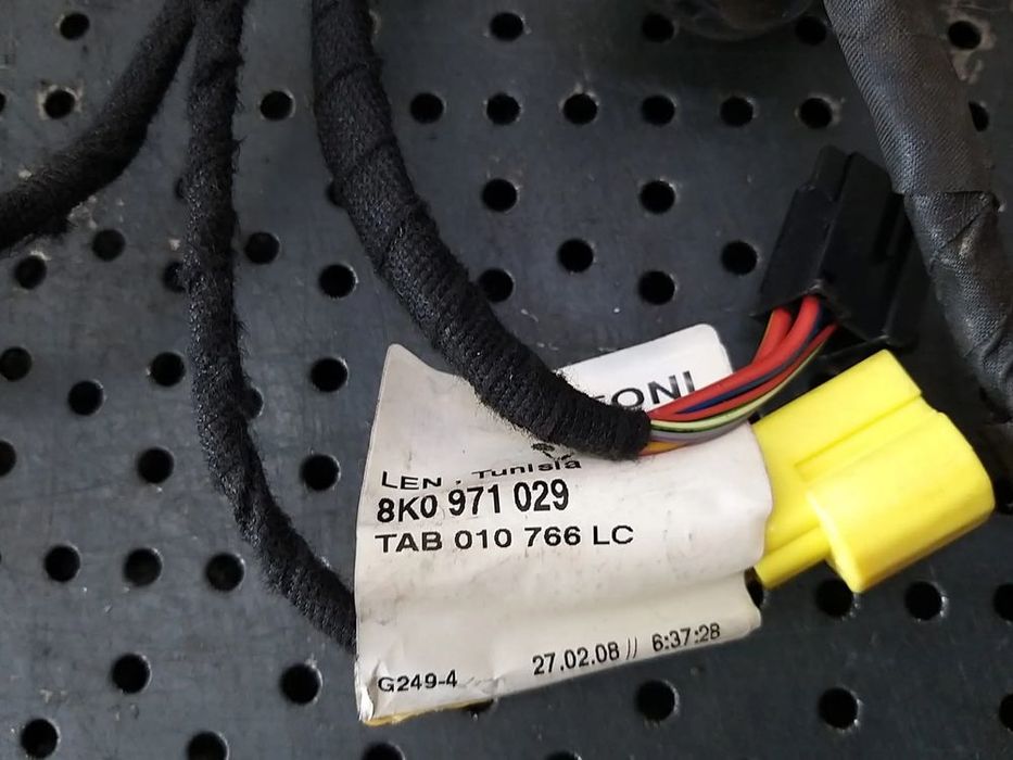 Cablaj instalatie electrica usa stanga fata audi a4 b8 8k 8k0971029