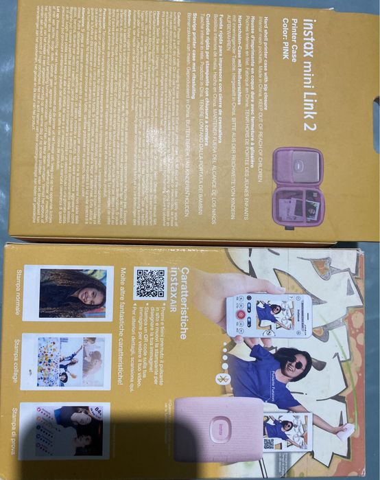 Imprimanta foto Fujifilm Instax Mini + husa protectie+20 sheets