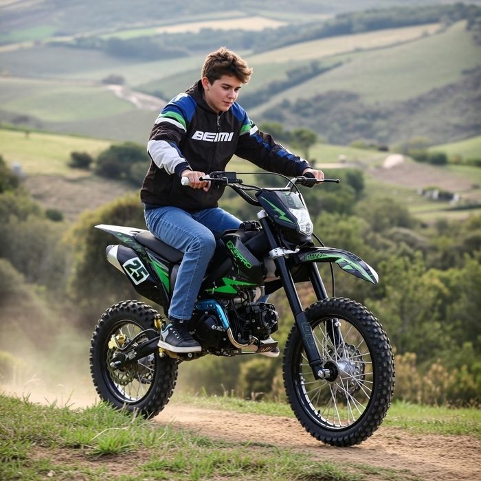 CROS Bemi Ultra DB-612 EK BEMI GT-K 125 PRO J17 pornire buton+pedala