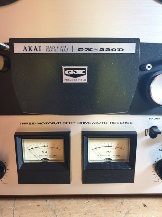 Magnetofon Akai GX230D 3motoare direct drive.3capete GX,autorevers
