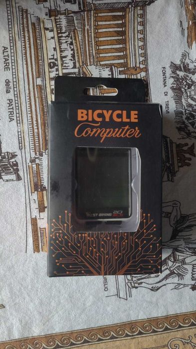 Computer de bicicleta, West Biking, wireless, impermeabil, ecran LCD