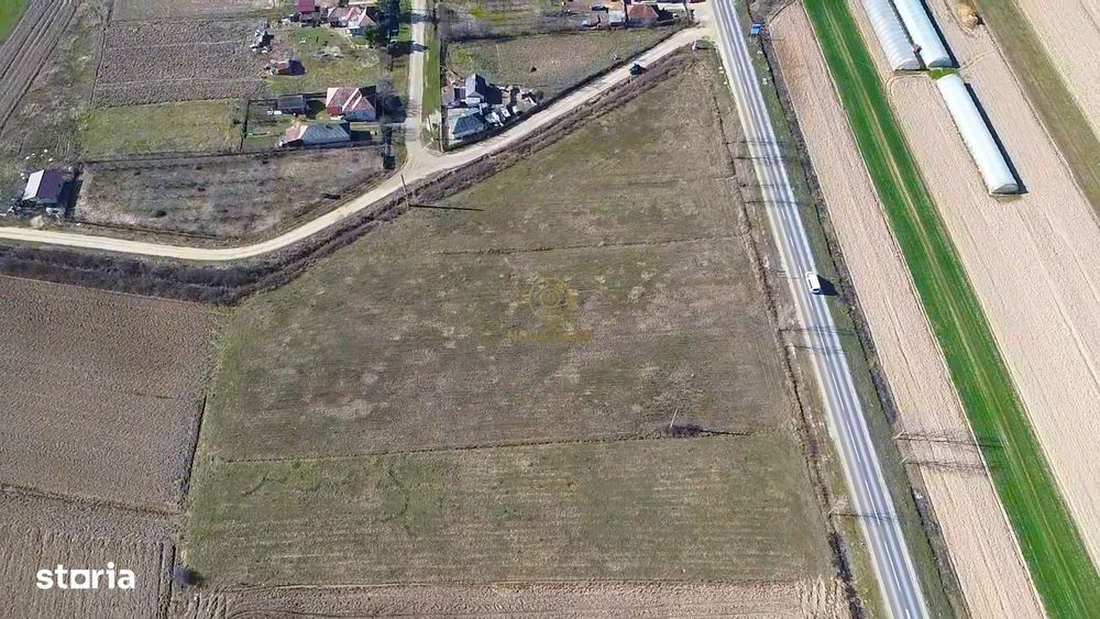 Teren 14 300 Mp Cu Front 153 M La Dn ,Langa Uac Mediesu Aurit