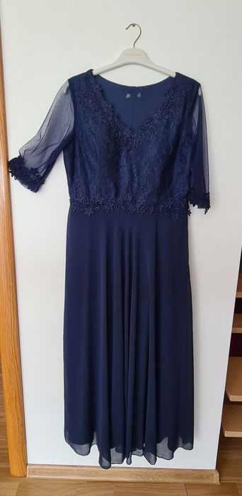 Rochie eleganta de ocazie bleumarin