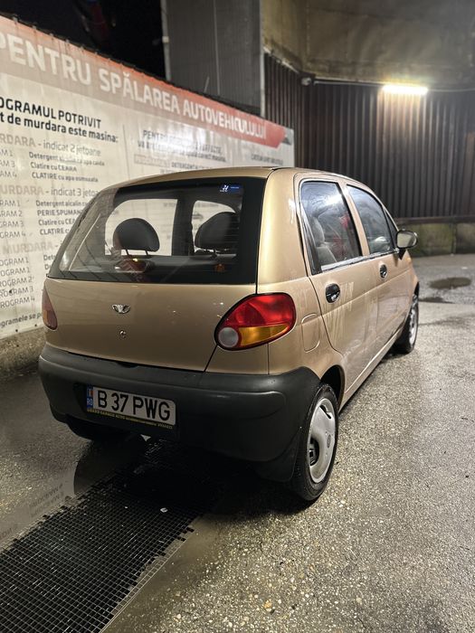 Daewoo Matiz 12500 km reali – Ținută în garaj, stare impecabilă