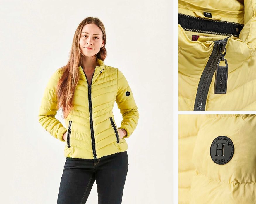 HAUST of Norway Дамско яке с пух размер 40 / М