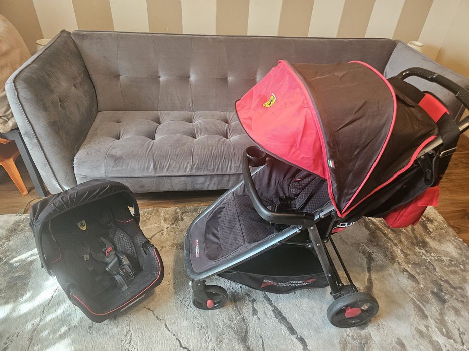 Carucior modular cu scoica