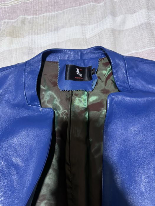 Кожанный пиджак