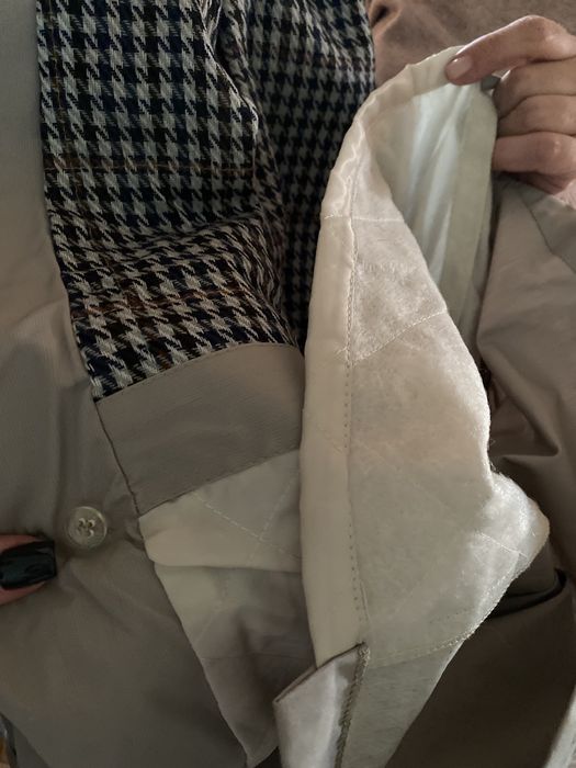 Плащ/тренч утеплённый