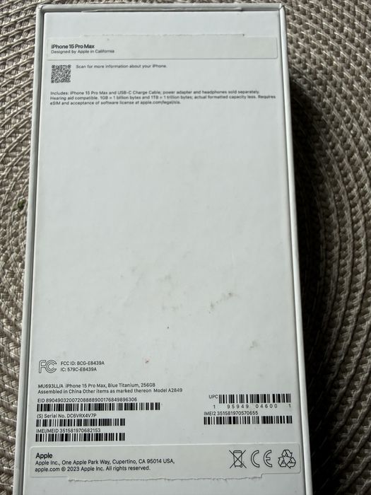 Iphone 15 pro max