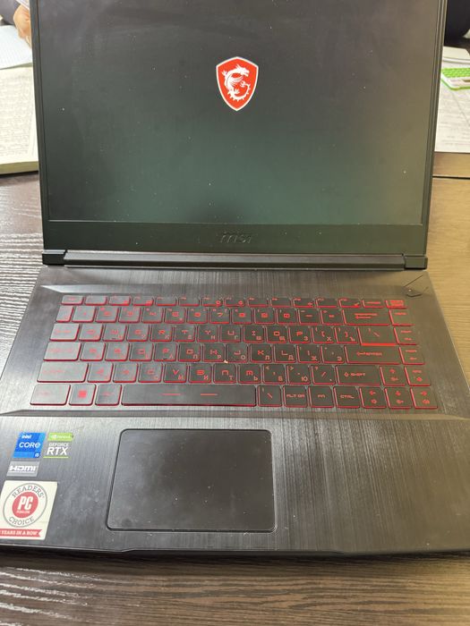 MSI GF63 i5 11400h/ 16gb ram/ 3050 4 gb , ideal holatda
