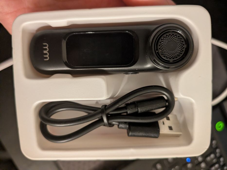 Дигитален дрегер за алкохол / Мини дрегер с екран и USB кабел (Използван)