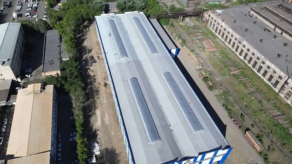 КРОВЕЛЬНЫЕ работы из ПВХ-мембраны