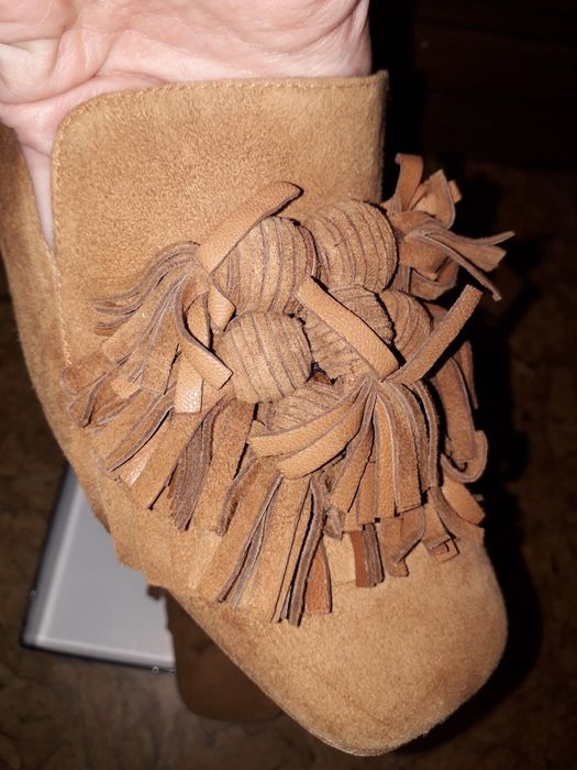 Замшевые туфли Испания 39р