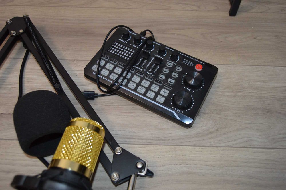 Placa de sunet microfon condensator BM-800 WALALLA