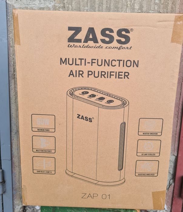 Purificator de aer ZASS ZAP 01, produs nou sigilat.