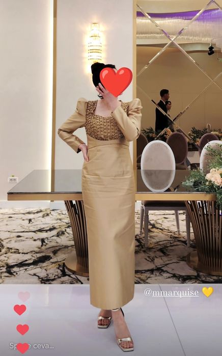 Rochie superba Gold MMarquise