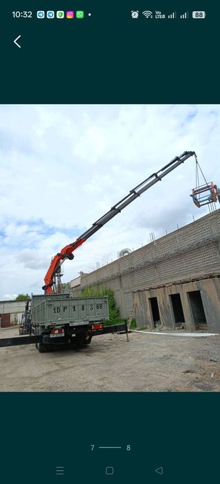 Manipulyator xizmati! Услуга манипулятора 5 тонн! (НДС) НЕ ДОРОГА 24/7