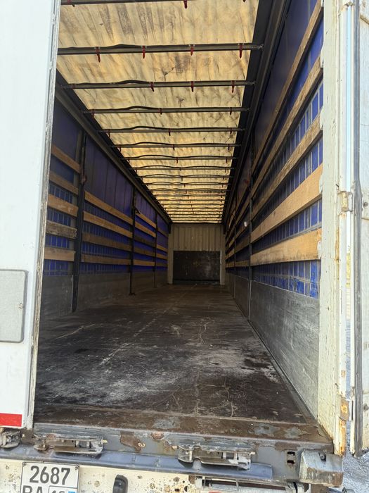 полуприцеп тентовка тент pritsep krone 2016 с бортом