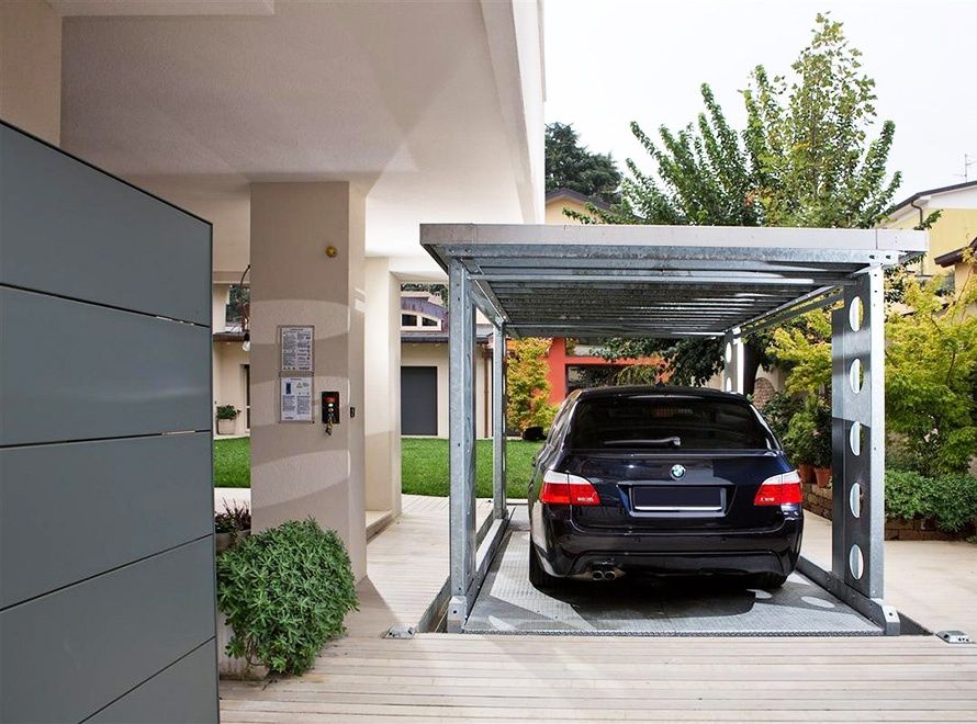 Автомобил учун гараж лифт. Автомобильный лифт.