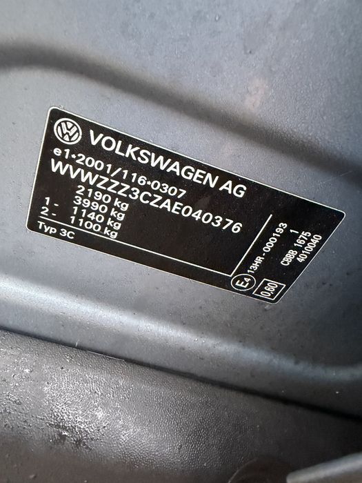 Фв пасат 6 2.0тди дсг на части / vw passat 6 2.0tdi dsg