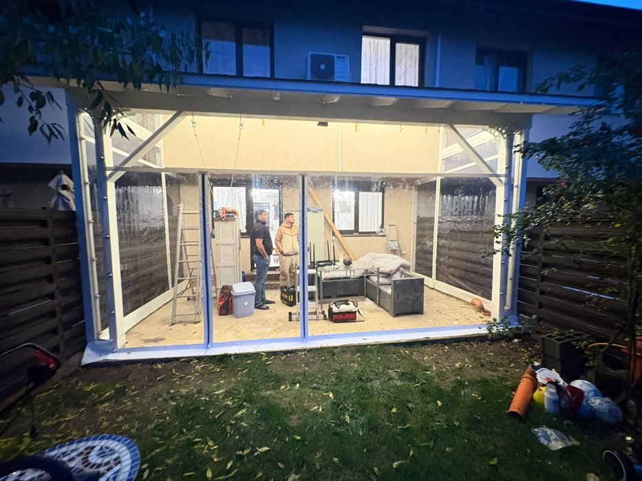 Producator folie terasa/ folii terase si foisoare transparenta