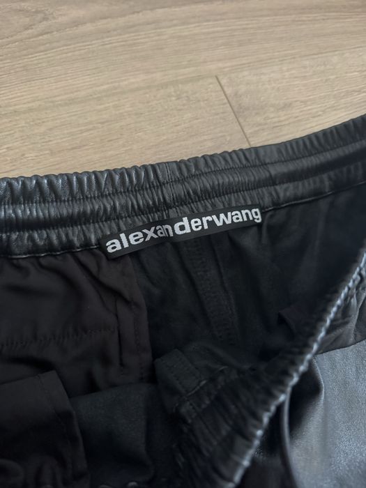 Кожен панталон Alexander Wang Размер М