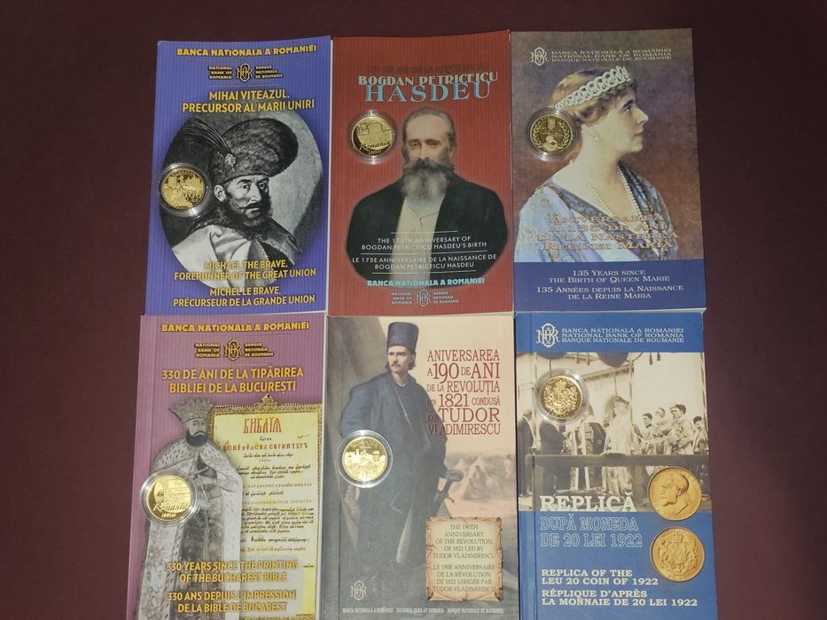 Monede comemorative BNR aur 6.45 grame