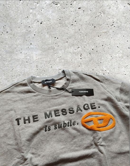 Diesel XL оувърсайз мъжка блуза